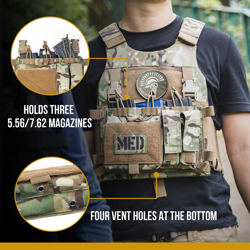 Tactical Placard 01 丨Multi-function bag & Patch panel